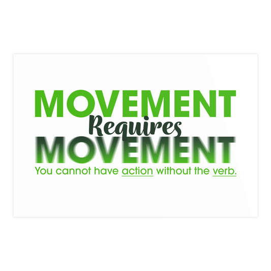 Poster - My MOVEMENT, Encouraging Daily Reminder