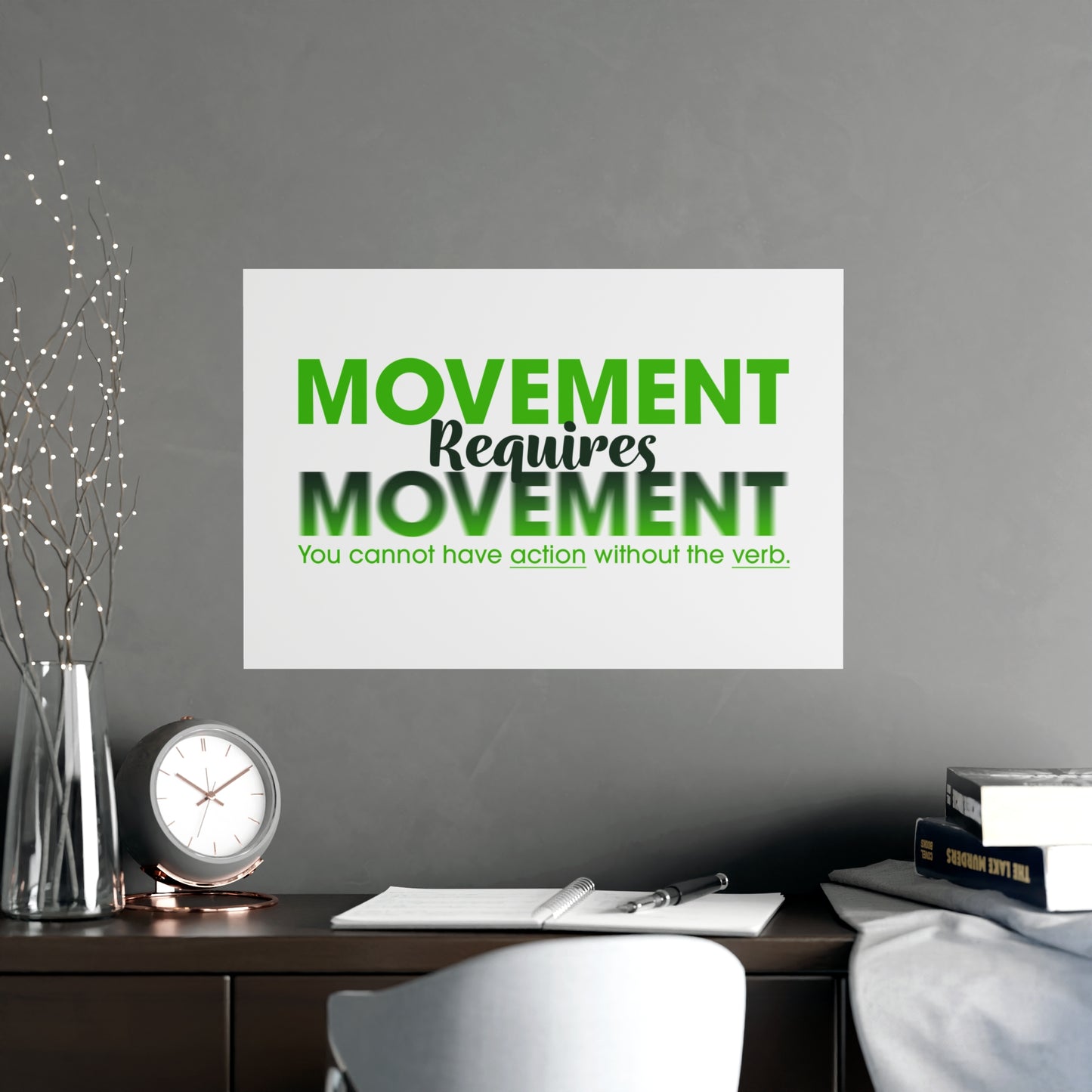 Poster - My MOVEMENT, Encouraging Daily Reminder