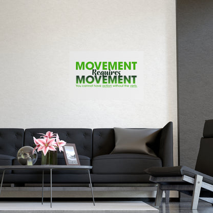 Poster - My MOVEMENT, Encouraging Daily Reminder