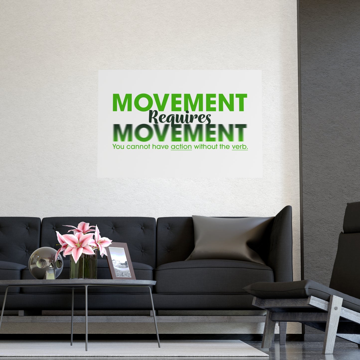 Poster - My MOVEMENT, Encouraging Daily Reminder