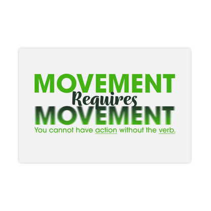Poster - My MOVEMENT, Encouraging Daily Reminder