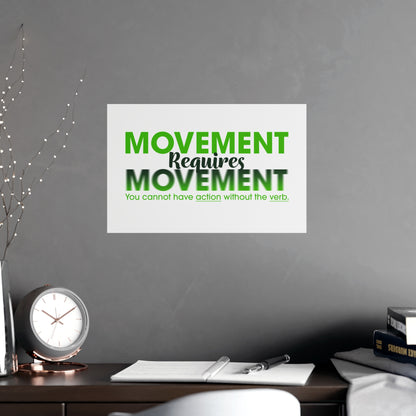 Poster - My MOVEMENT, Encouraging Daily Reminder
