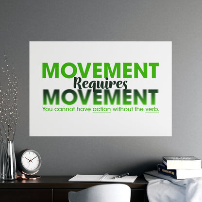 Poster - My MOVEMENT, Encouraging Daily Reminder